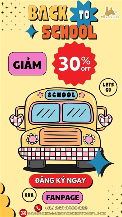🎒📚 BACK TO SCHOOL – ƯU ĐÃI CỰC COOL! 🌟